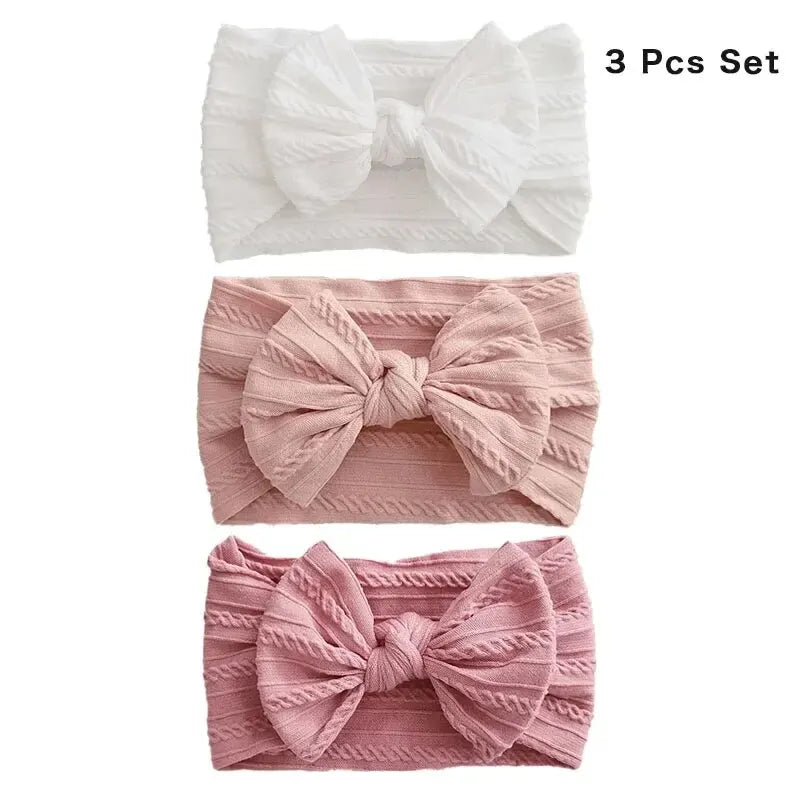 Baby Bow Headbands 3 Piece