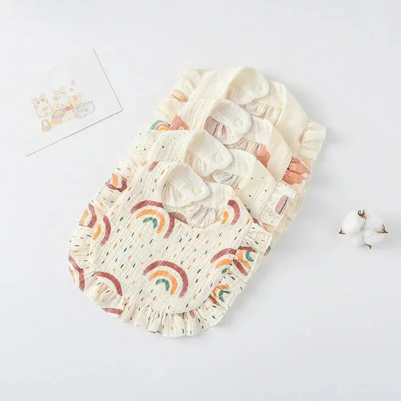 Baby Ruffle Bibs 2 Piece