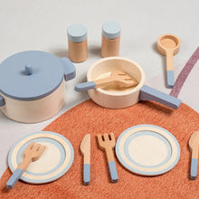 Load image into Gallery viewer, Wooden Kitchen Playset
