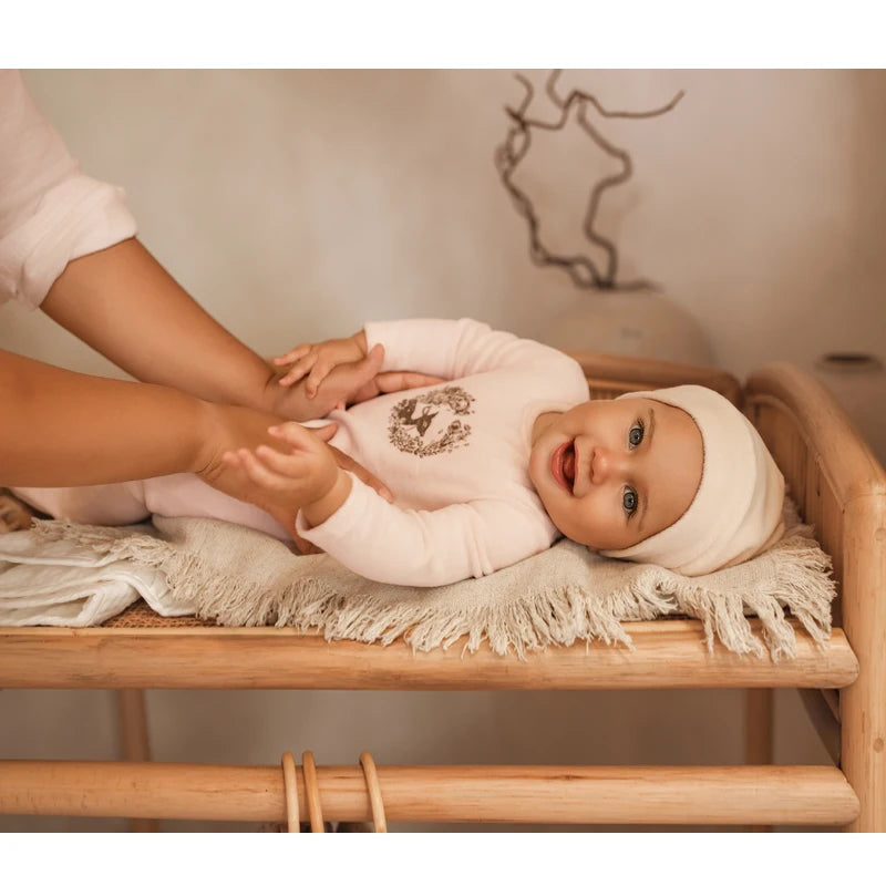 Velvet Cream Deer Layette