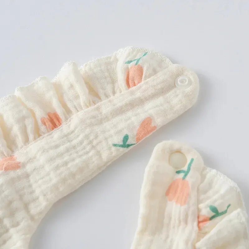 Baby Ruffle Bibs 2 Piece