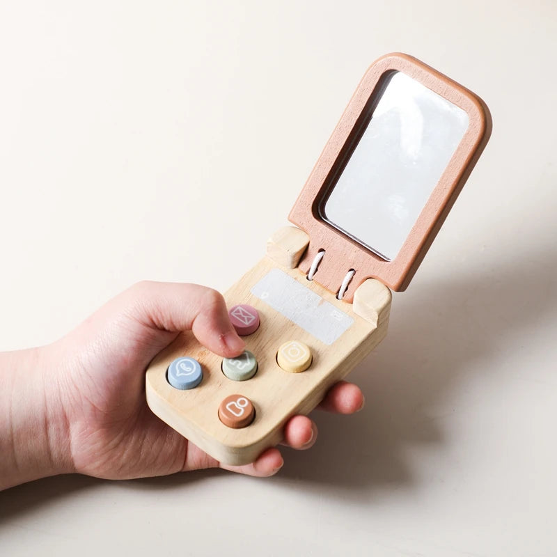 Montessori Wooden Phone