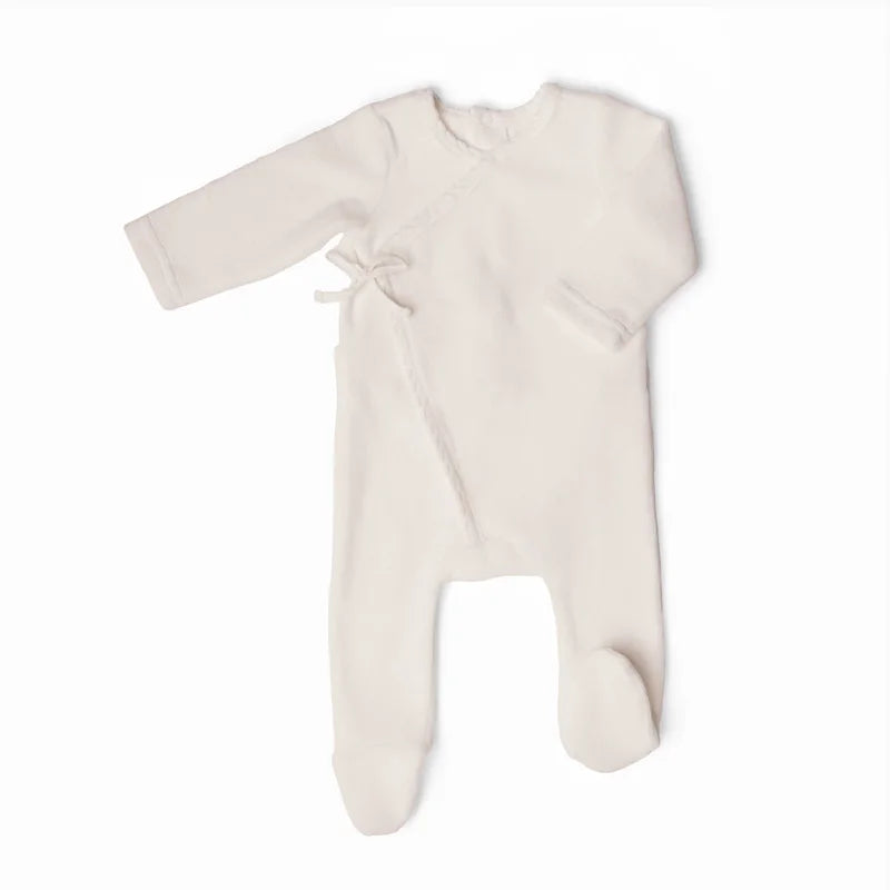 Velvet Cream Wrap Layette