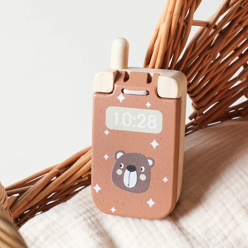 Montessori Wooden Phone